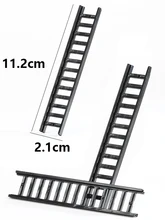  Stairs Ladder Building Blocks Base DIY Scene City Compatible Moc Bricks Educational Creative Gift Toys for Children X048 