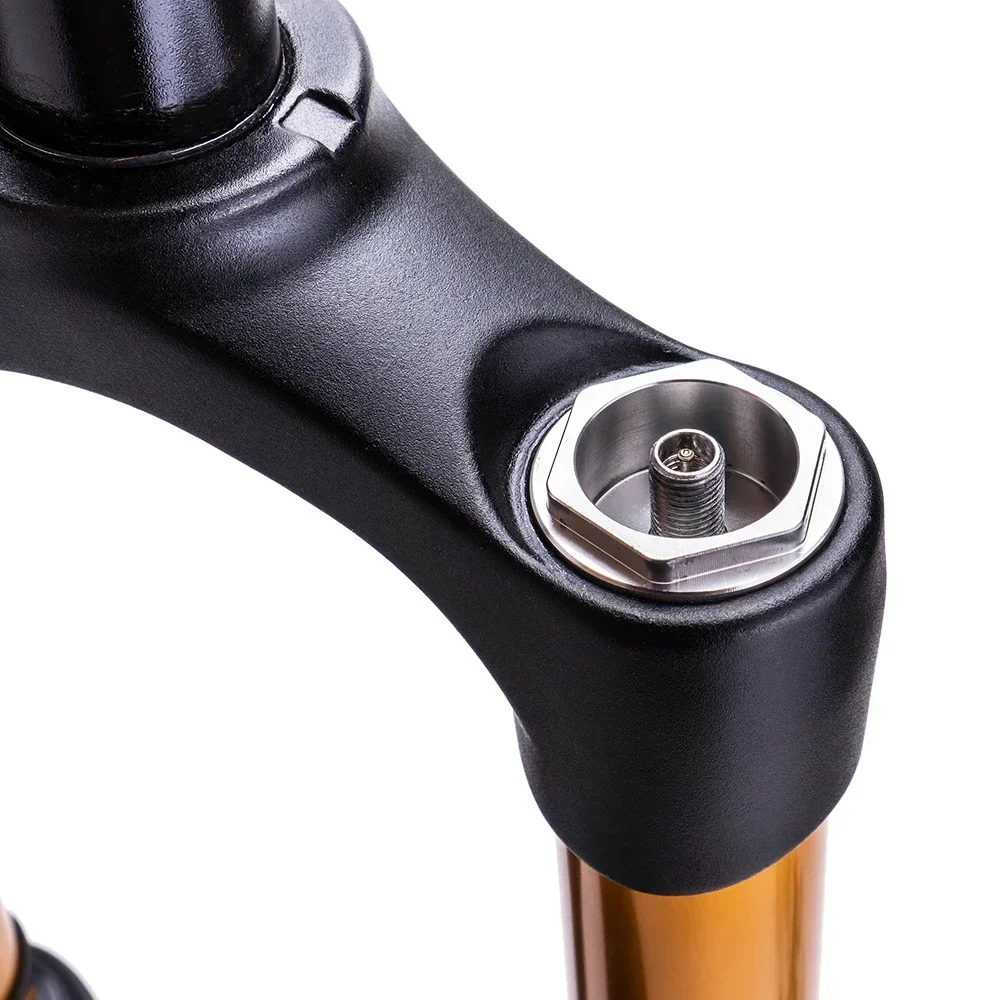 ZTTO MTB Bike Air Fork Front Suspension, 120mm Travel Mountain Bicycle 26 27.5 29 Inch QR Quick Release Straight Tube 1 1 8 - Image 6