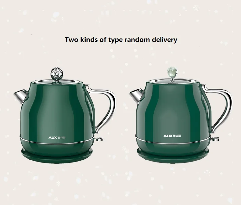 220V Electric Kettle 1.5L Water Boiling Pot Machine Home Appliance Automatic Fast Boiling Kettle Stainless Steel Inner 3