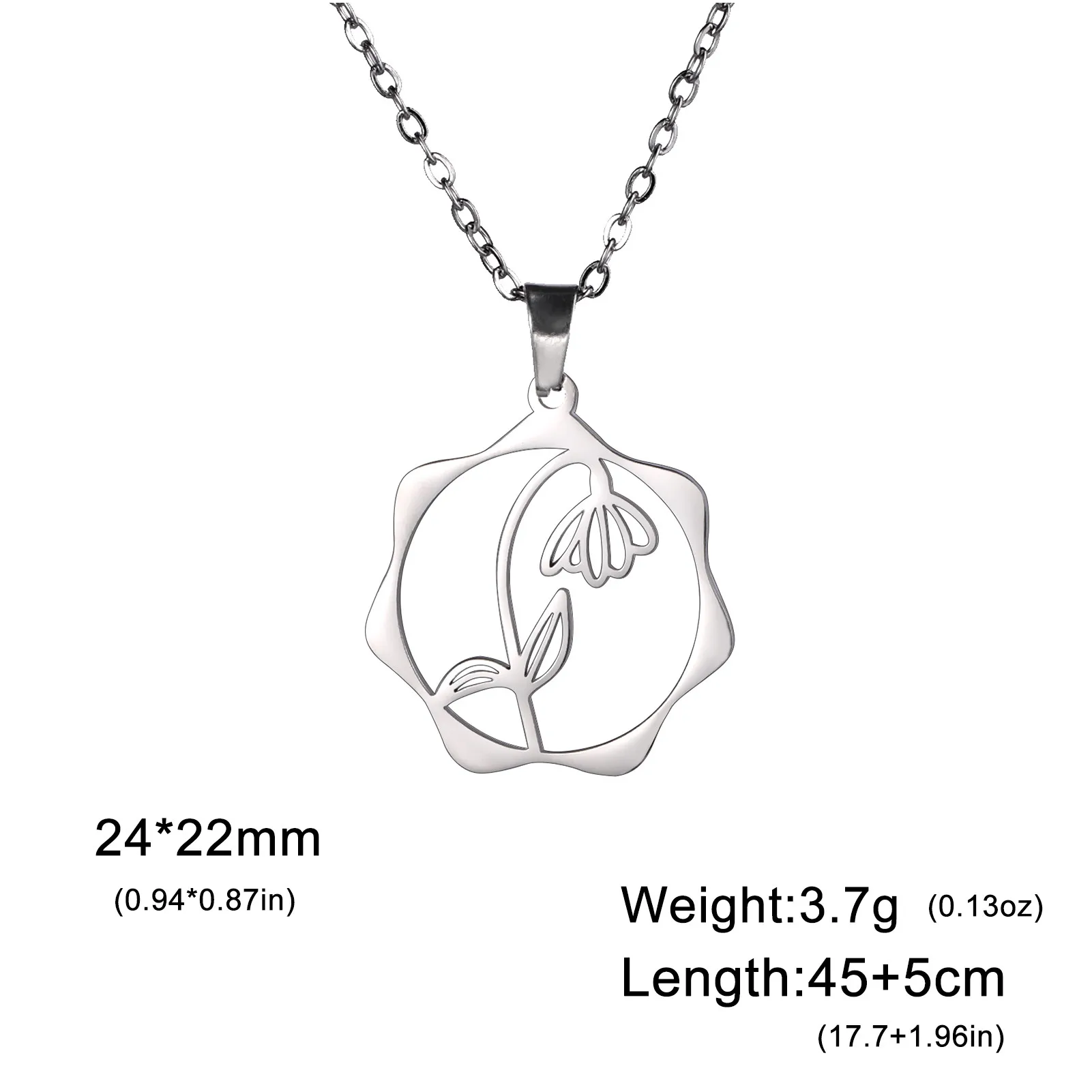 01 Januar (Schneeglöckchen / Silber)