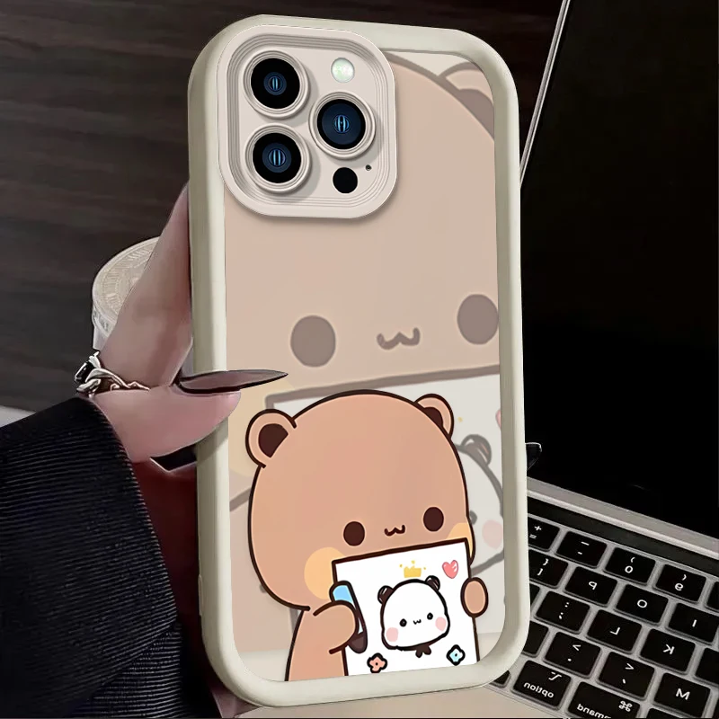 Stylish Hot BuBu DuDu Couple Silicone Phone Case