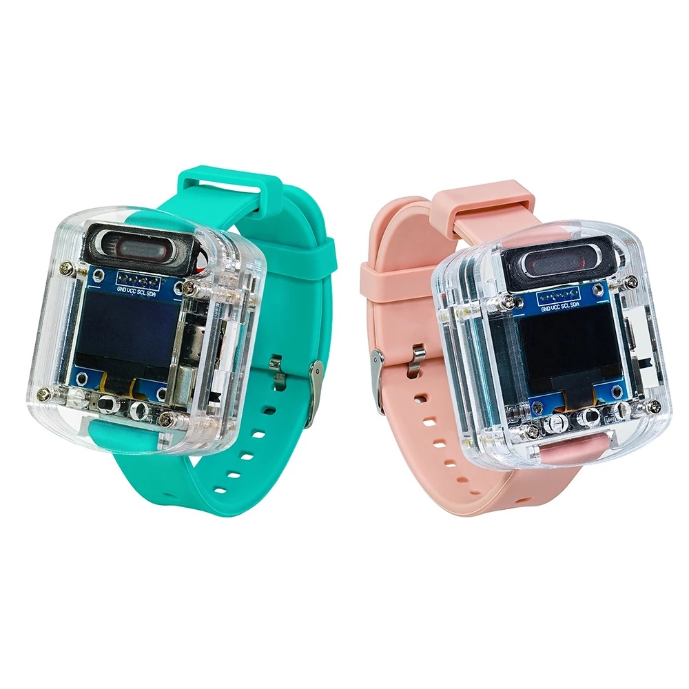Per Xiaozhi AI Smart Voice Watch con schermo OLED Dialogo intelligente Kit fai da te ESP32S3N16R8 Scheda di sviluppo vocale - immagine 5