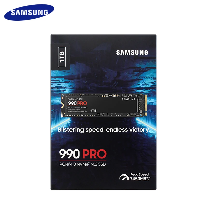 Samsung 990 Pro Ssd 1Tb 2Tb Disco A Stato Solido Interno M2 2280 Dissipatore Di Calore Pcie Gen 4.0X4 Nvme 2.0 Disco Rigido Per Computer Desktop