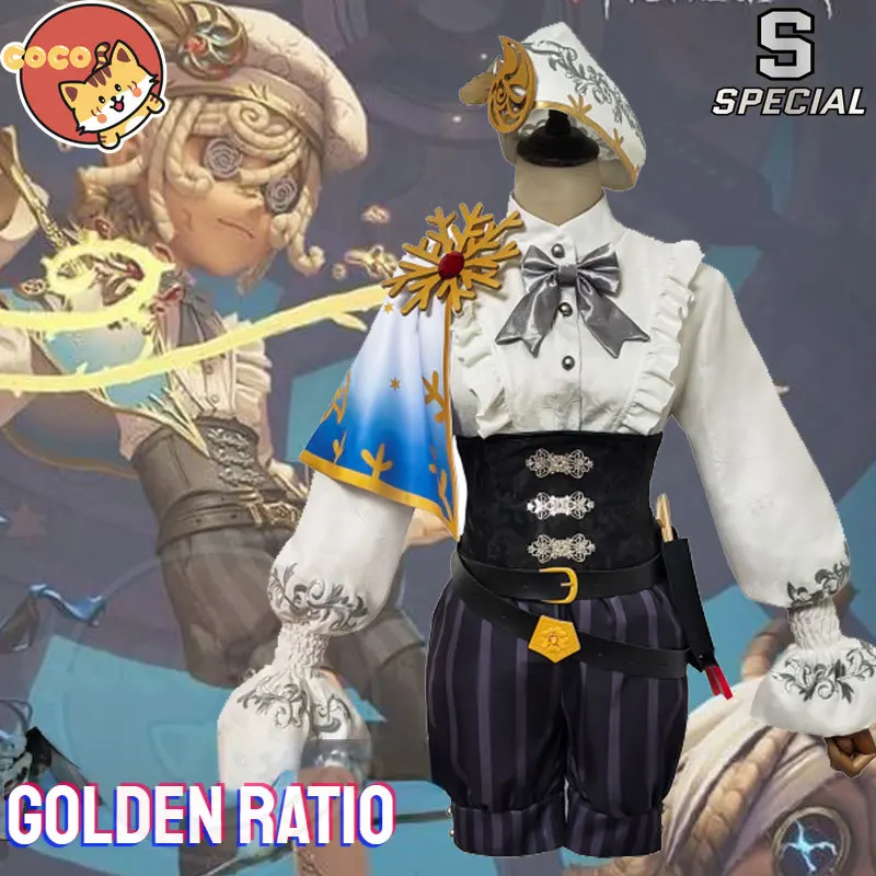 

CoCos-S Game Identity V Golden Ratio Painter Cosplay Costume Game Identity V Survivors Cos Edgar Valden Costume and Cosplay Wig