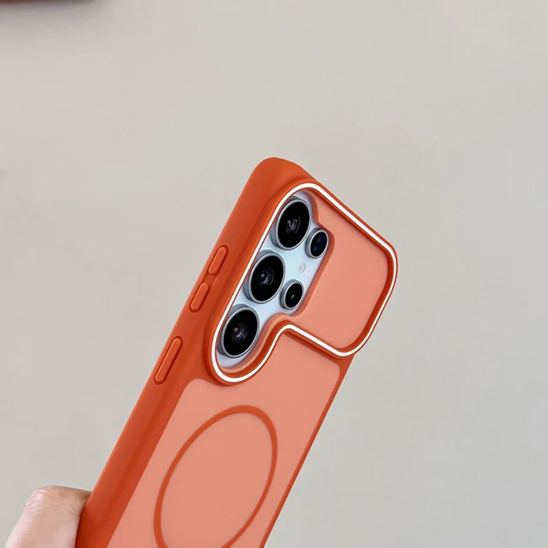 Liquid Silicone Magnetic Lanyard Phone Case - Portable Shock Resistant Protective Cover