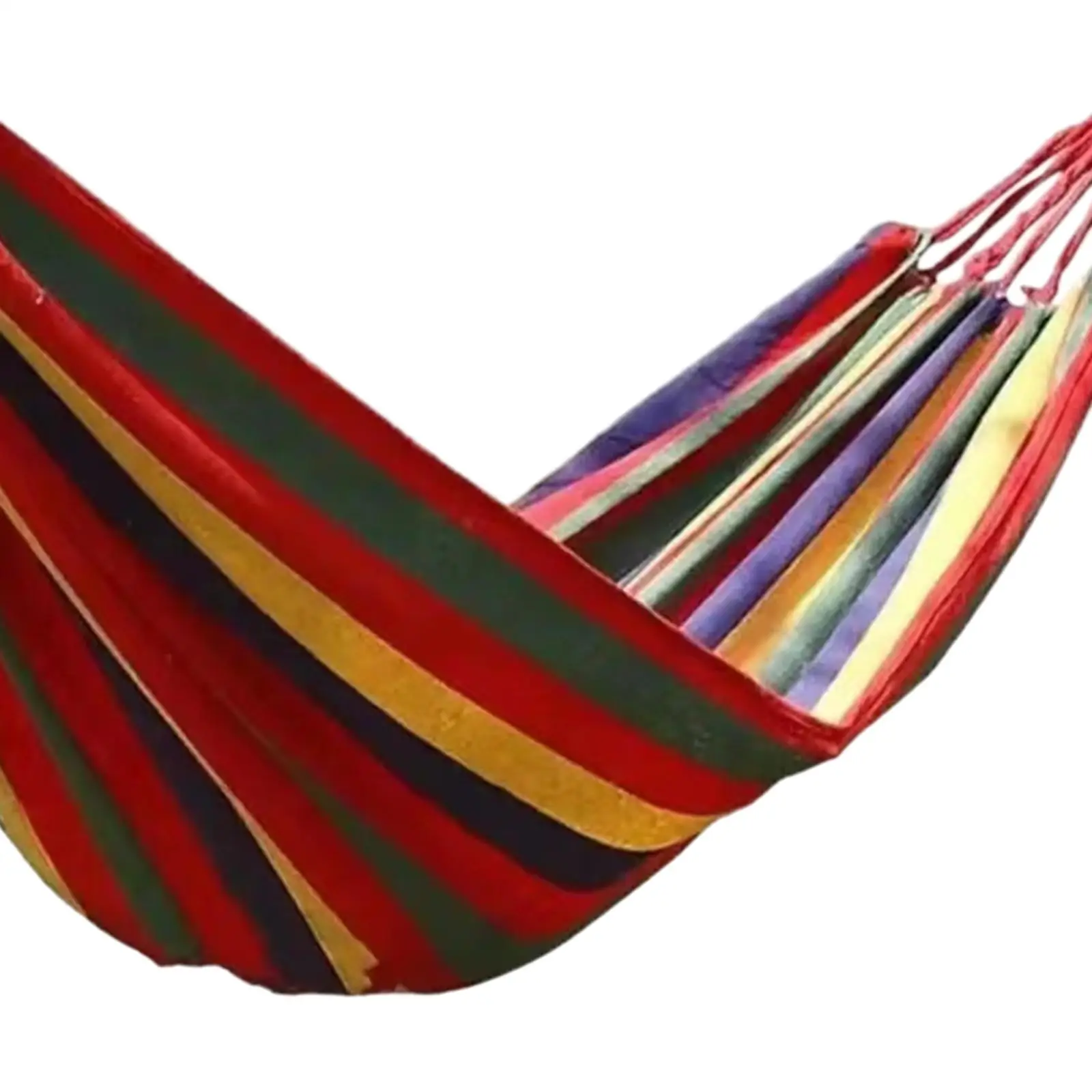 Camping Hammock with Sturdy Rope Outdoor Hammock for Beach Outside Patio