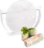 NEW High-end Rice Paper Wrappers Spring Roll Water Bow Vietnamese Pie Crust BoxRice Paper Water Holder Creative Kitchen Tools 1