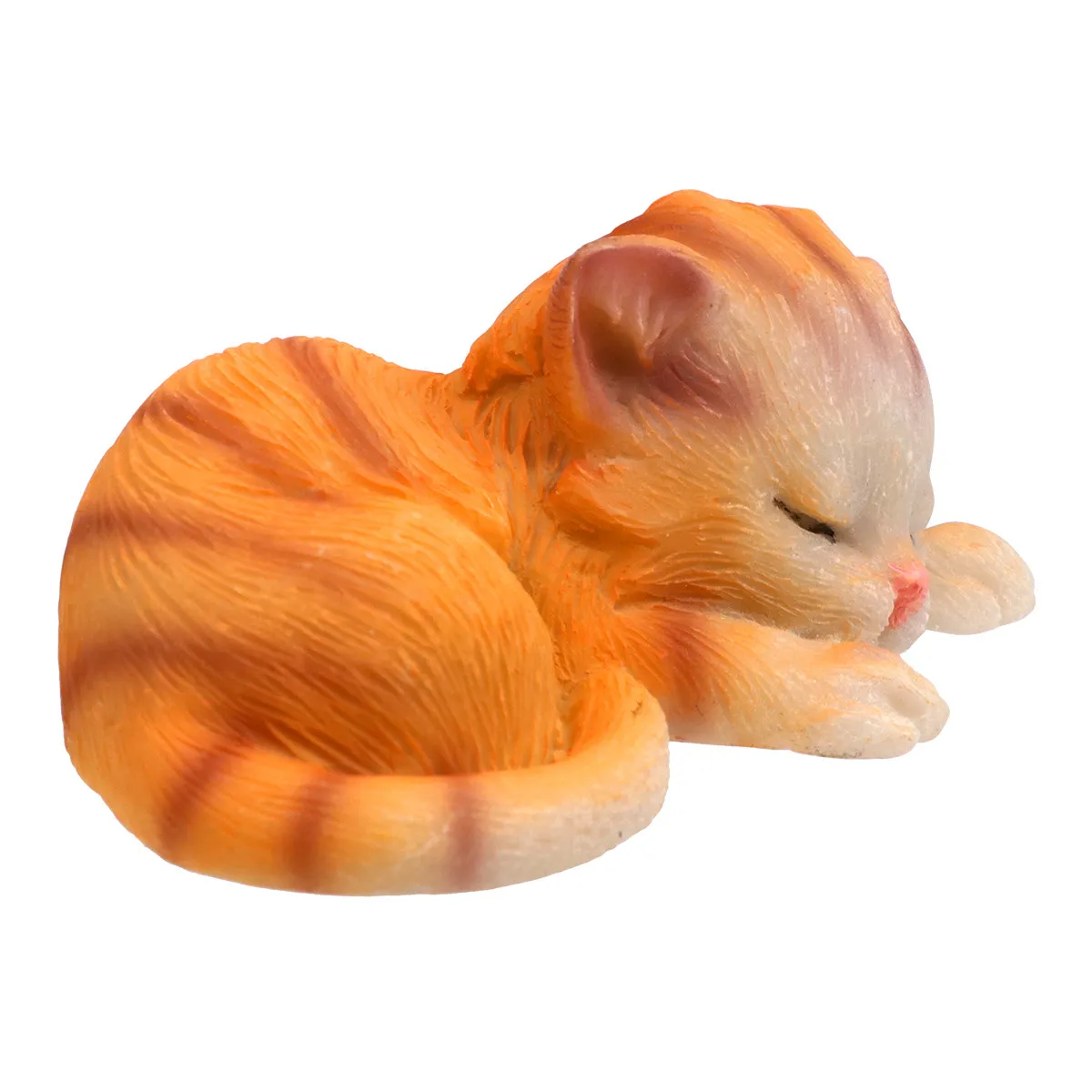 새끼 고양이 자석 냉장고 스티커 노란색 목재 현실적인 냉장고 자석 홈 인테리어 주방 사무실 귀여운 고양이 자석