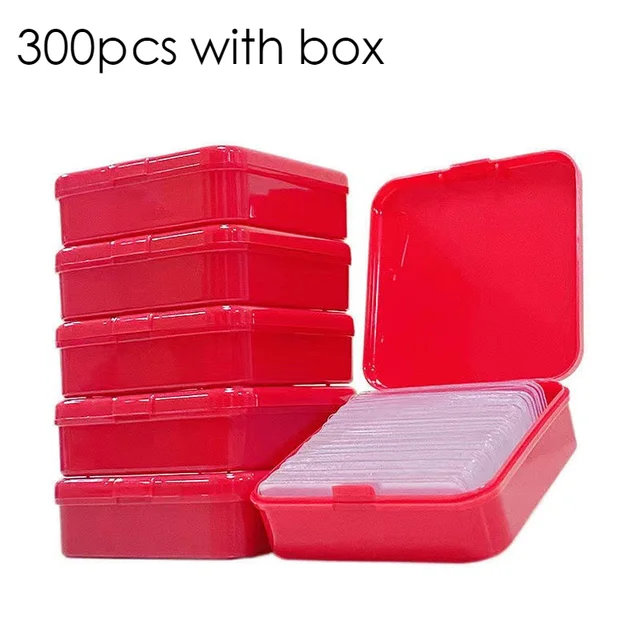 300pcs with box