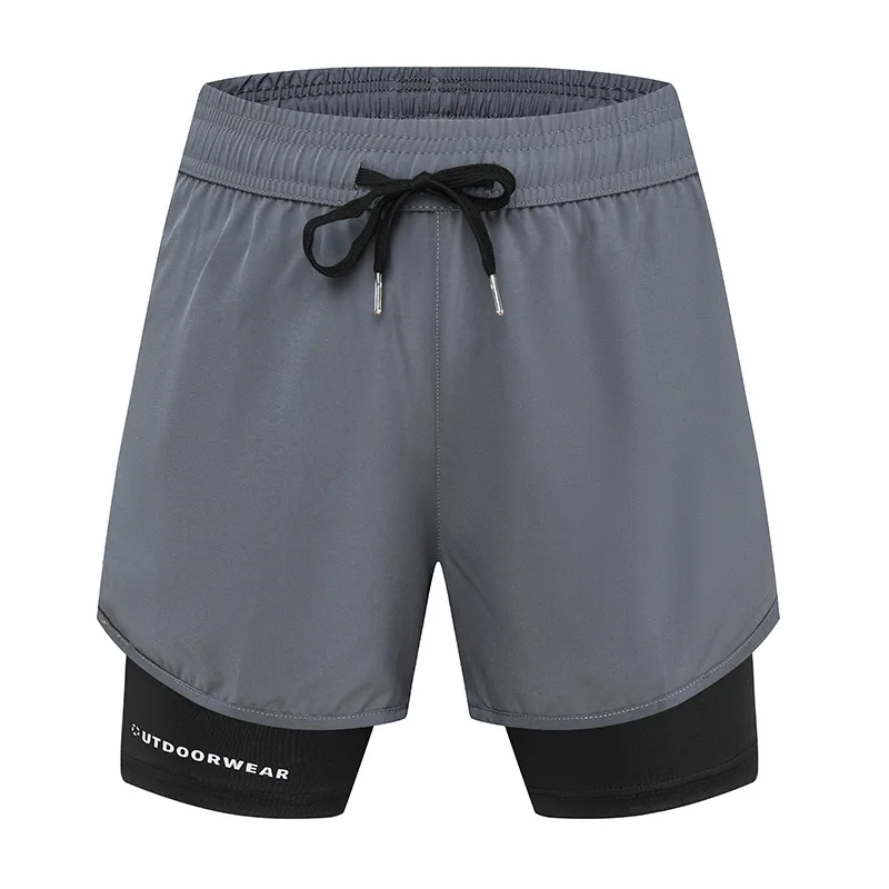 Running Shorts Men 2 In 1 Quick Dry