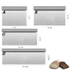 Stainless Steel Pasty Cutters DIY Dough Cake Scraper With Scale Pastry Spatulas Buttercream Edge Smoother Cake Decorating Tools 6