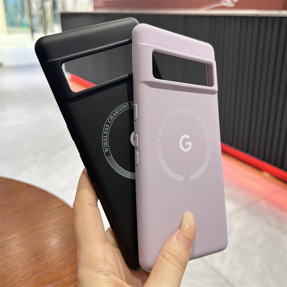 Silky Soft Silicone Magnetic Wireless Charging Protective Case