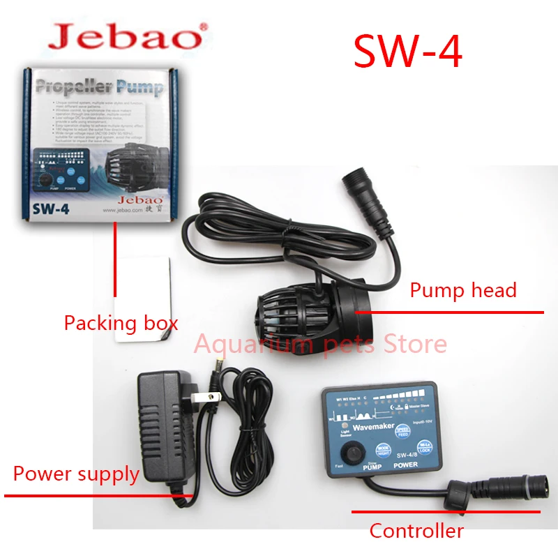 Фото Jebao/Jecod 110 ~ 240 В SW-2 SW-4 SW-8 MLW-5 MLW-10 MLW-20 MLW-30 ALW-5 ALW-10 ALW-20 коралловый цилиндрический насос морской аквариум №4