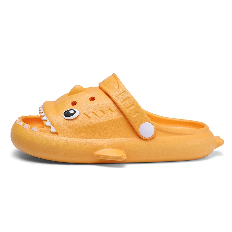 Boy Shark Slippers Soft Comfortable Light Home Living Room House Shoes Kids eva Sandals girls 2 to 8 years Indoor Casual Slipper