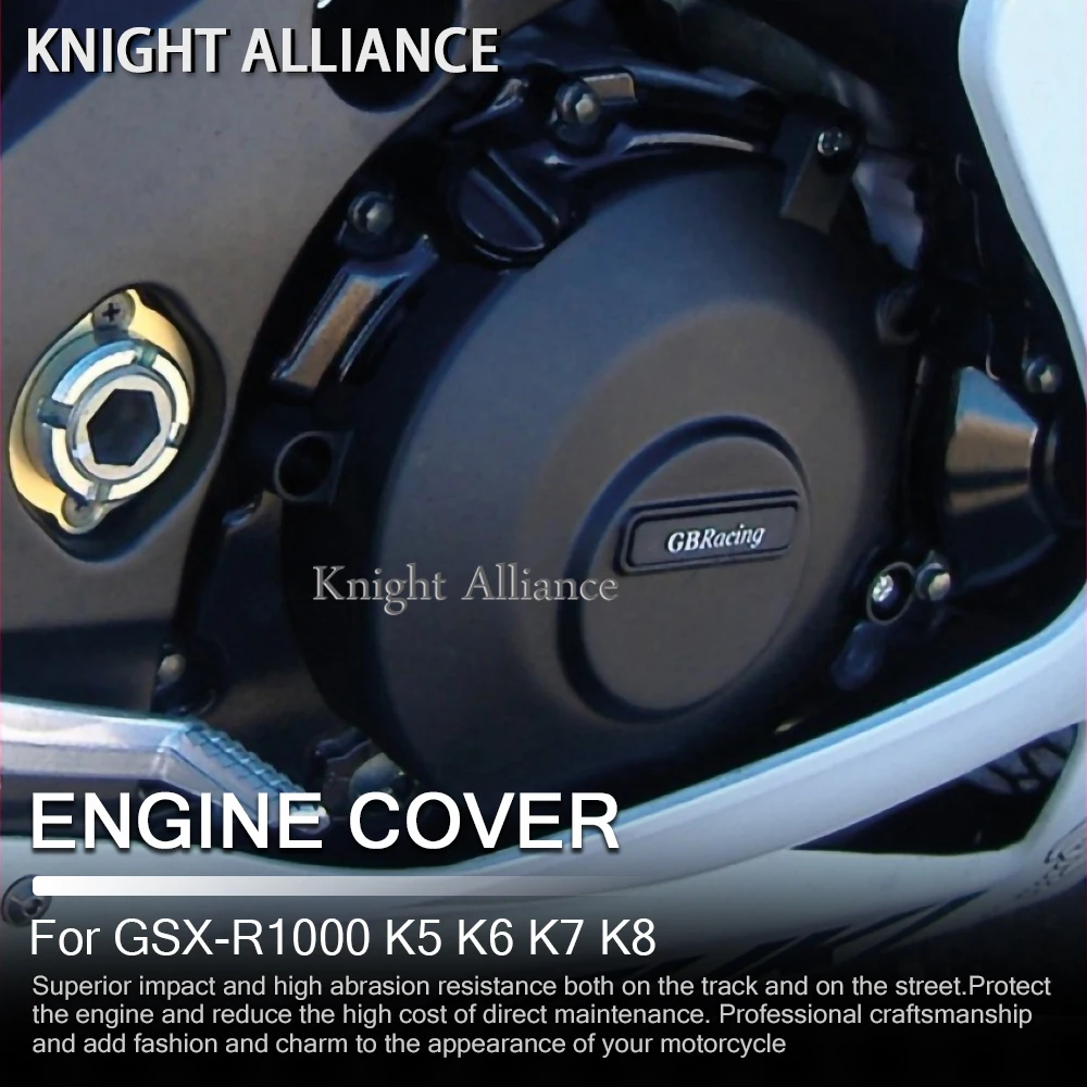

Motorcycles Engine cover Protection case for case GB Racing For Suzuki GSX-R1000 GSXR1000 GSXR K5-K8 Accessories Engine Parts