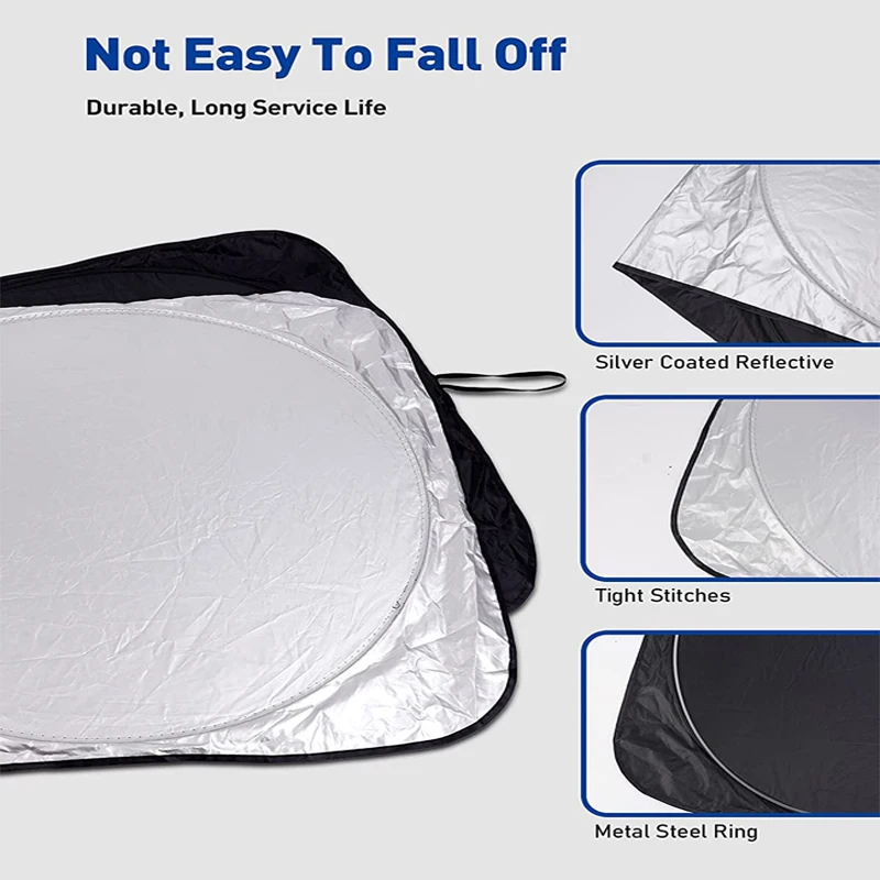 Windshield Sunshades Foldable Car Front Window Sunshade Blocks UV Rays Heat Protection for Most Car SUV Truck Vans windshield sunshade car sunshade windshield sun shade