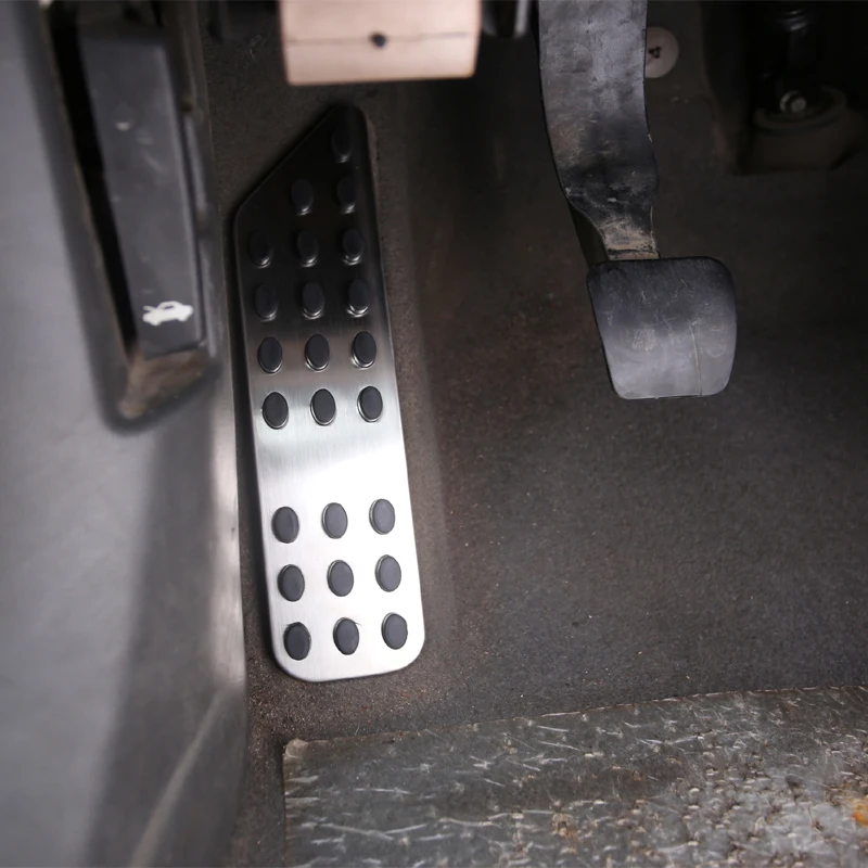 1Pcs/Set Stainless Steel Car Foot Rest Pedal Car Pedals For Chevrolet