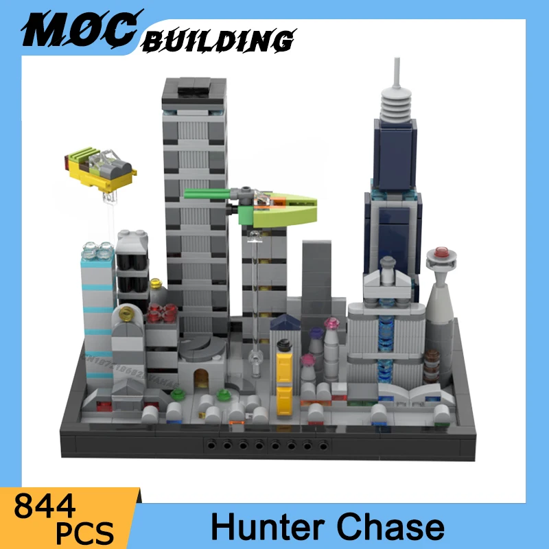 

Space Wars Movie Series Scene Hunter Chase Model MOC Building Blocks DIY Assembly Toys Collection Creative Idea Bricks Xmas Gift