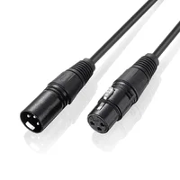 DMX512 3-pin Signal Cable High Quality XLR Connect Par light LED effect light Stage lighting Special Long Customized 2