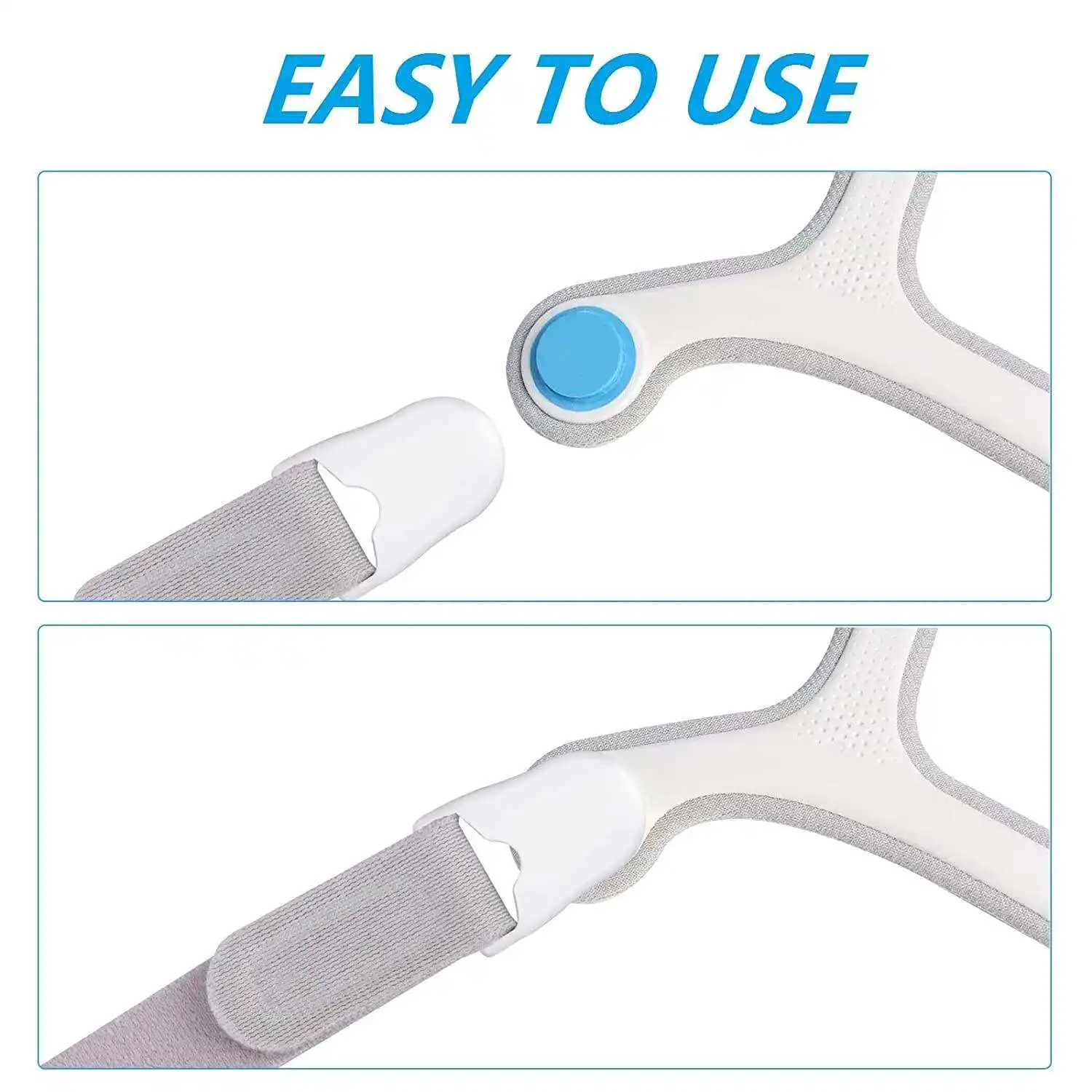 Description Picture 4 of item4pcs Quick-Disconnect Magnetic Headgear CPAP Clips Compatible With Resmed AirFit F20 F30 N20, Compatible With AirTouch F20 F30 N