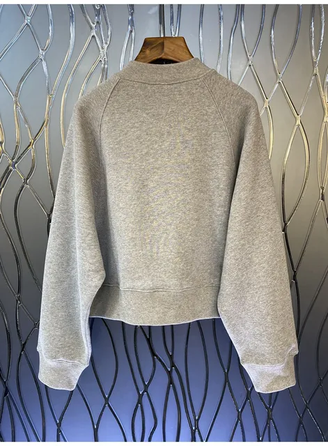 High Quality Sweatshirts 2022 Autumn Winter Grey Blue Jumpers