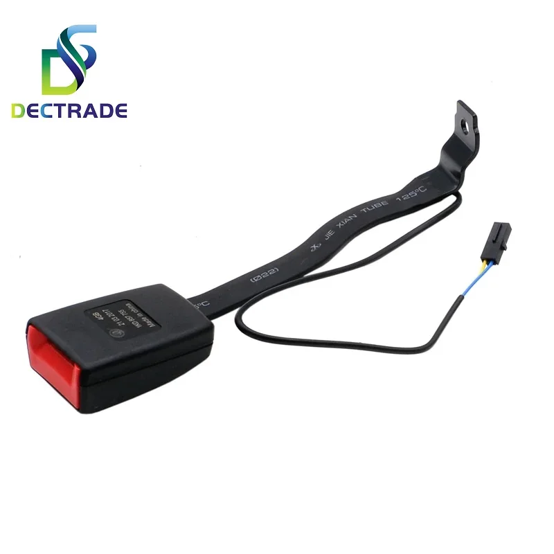 DECTRADE 안전 벨트 버클 익스텐더 클립 소켓, 경고 케이블 포함, 폭스바겐 보라 골프 5 제타 MK5 1KD 857 755 1KD857755 1KD857756