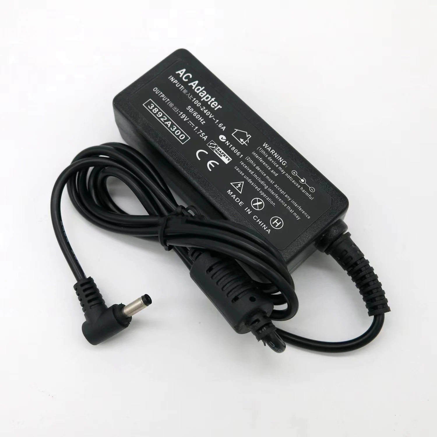 Adaptador do Poder do Carregador do Portátil da C.a. Asus Adp33aw S200e X202e X201e Q200 S200l S220 X453m F453 X403m ue 19v 1.75a 33w 4.0x1.35 mm - Imagem 3