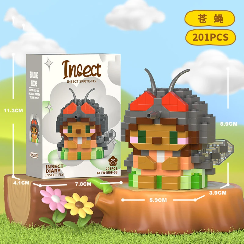 Animal Micro Particle Building Blocks Toy for Kids - Creative Mini Bricks Gift