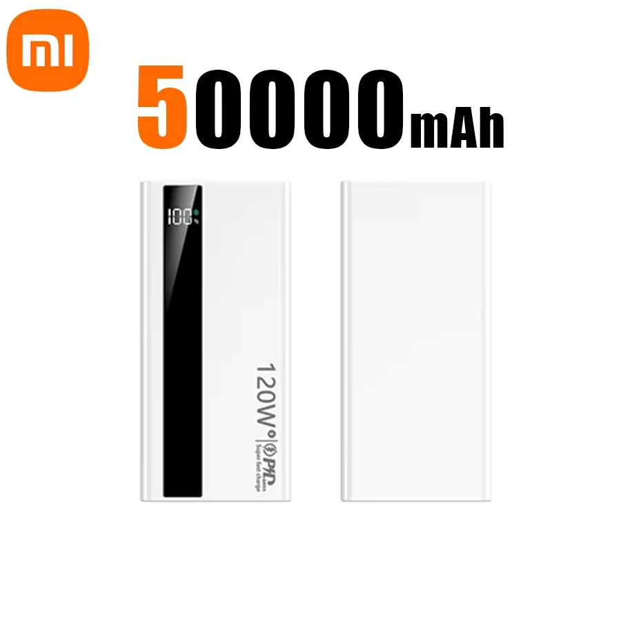White 50000mAh