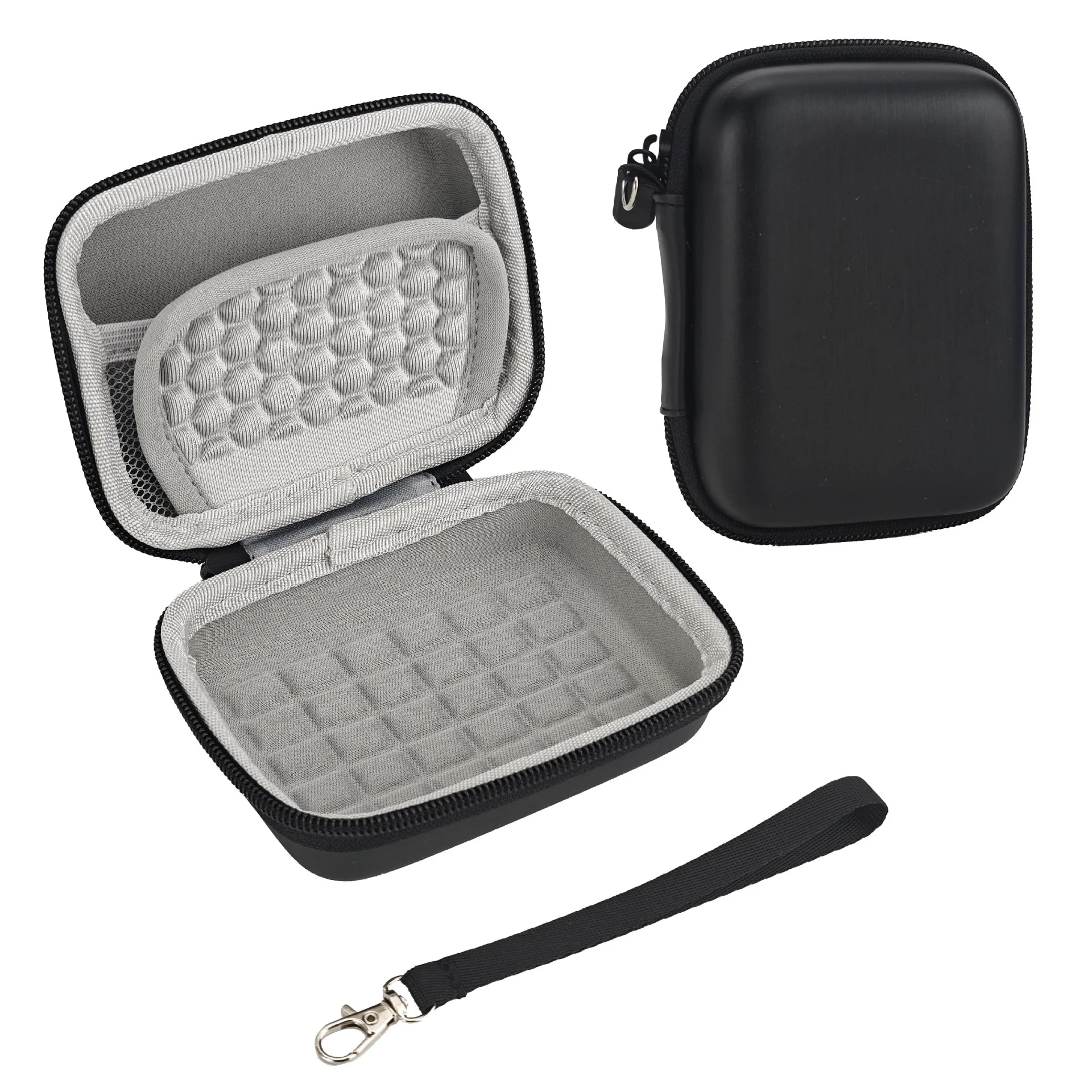 Funda para cámara digital CAMKORY/para Kodak Pixpro FZ45 FZ55/para VAHOIALD/para Sony DSCW800 830 para Canon PowerShot 180 190 Negro