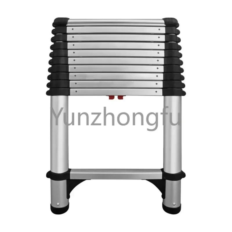 

10.5Ft Foldable 3 Part Folding Step A-frame Ladder Scaffolding Extension Platform MultipurposeTelescopic Aluminum Ladders
