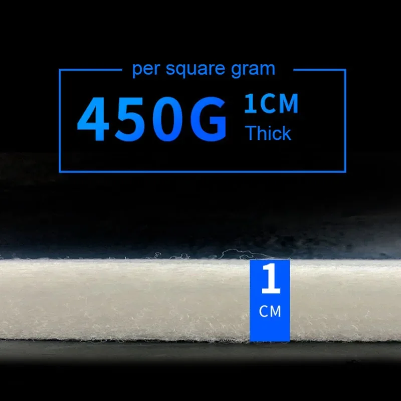 50x50x1cm Thick Aquarium Filter Super Thick Biochemical Filter Cotton Sponge for Aquarium Fish Tank Bio Cotton Foam Skimmer