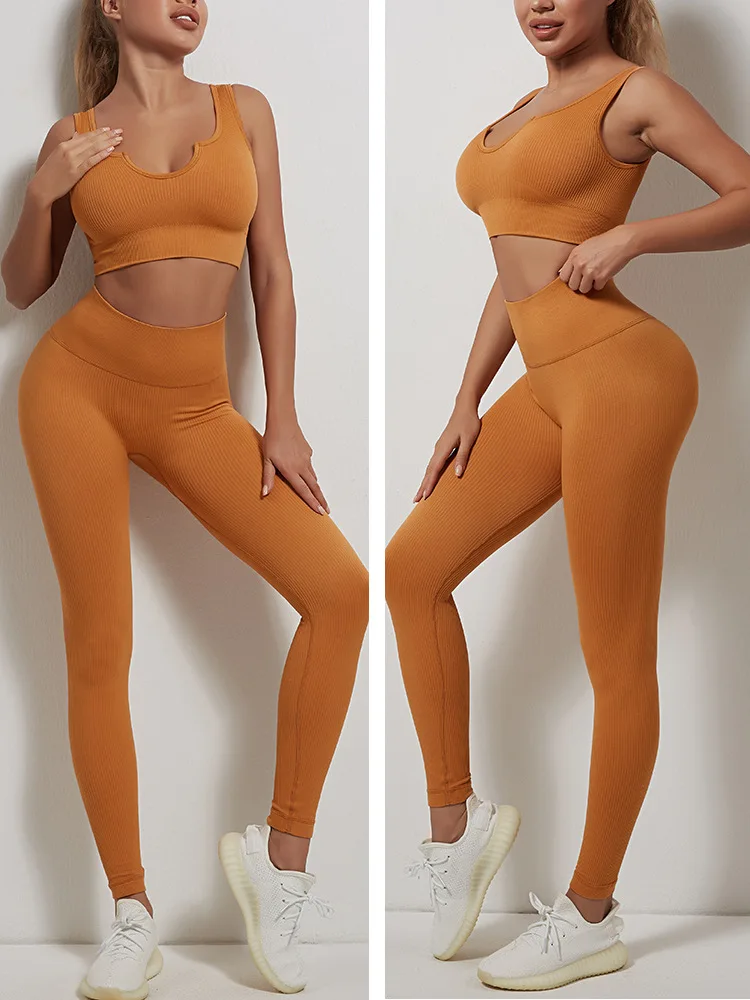 spanx pants Sexy Seamless Leggings Peach Hip Lift High Waist Sports Pants Women Tight Shorts Fitness Sports Gym Leggings Yoga Suit Clothes tights for women