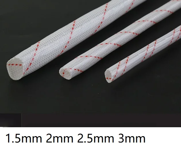 1.5mm 2mm 2.5mm 3mm id 2500V cotton varnished sleeve insulating bush