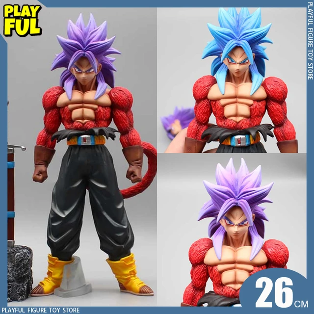 Anime Dragon Ball Z Trunks Figuras, Trunks Futuro, Estatueta SS4, PVC  Action Figure, Coleção Estátua, Modelo de Brinquedos, Presentes, 26cm -  AliExpress