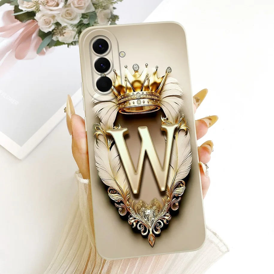 Shockproof Crown Letter Soft Case Cover
