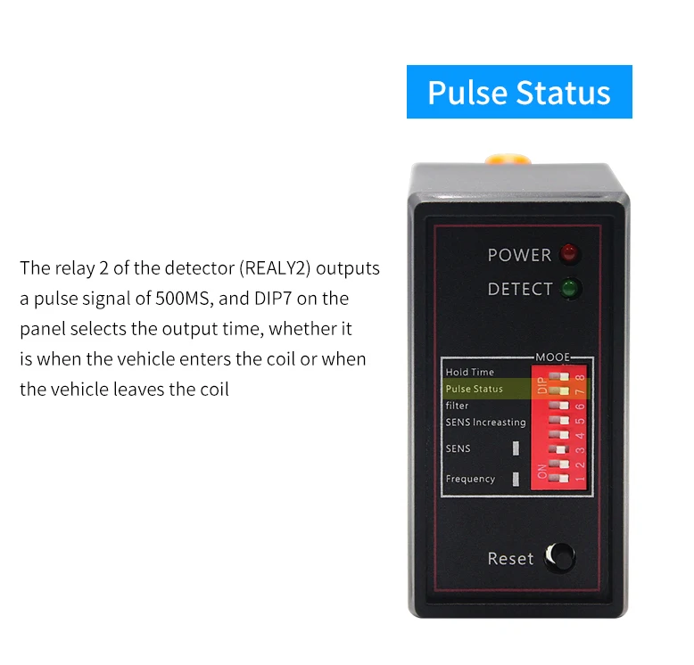 PD-132 Automatic Gate Opener Barrier Gate Traffic Inductive Single Channel Loop