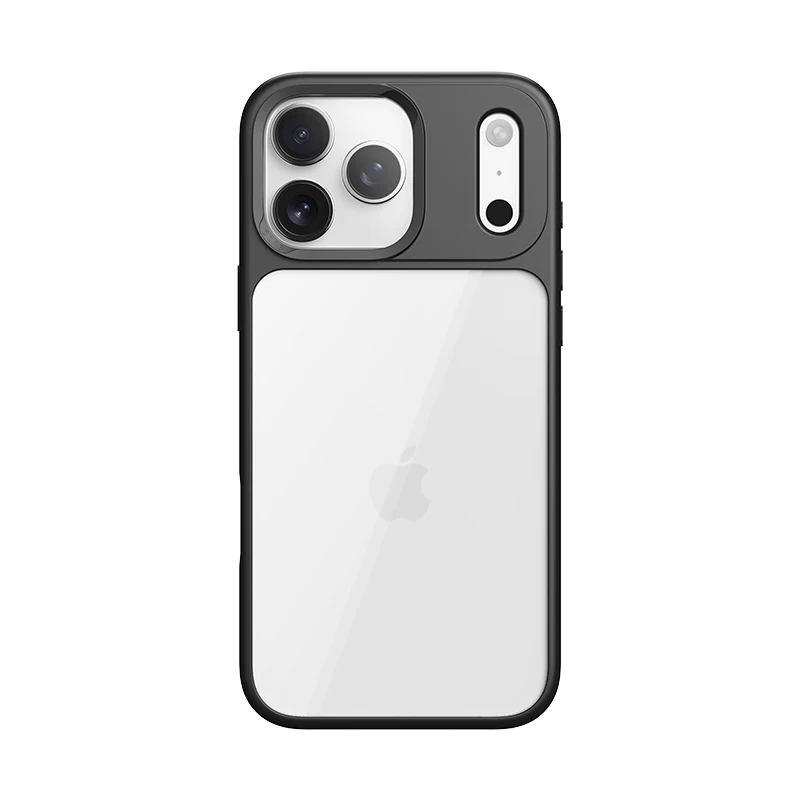 Shockproof Hybrid Guard Case with High Transparent Back Cover