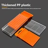Drill Storage Box Plastic Drawing Box Special Tool Box For Twist Drill Tap Accessories Parts Storage Box 5