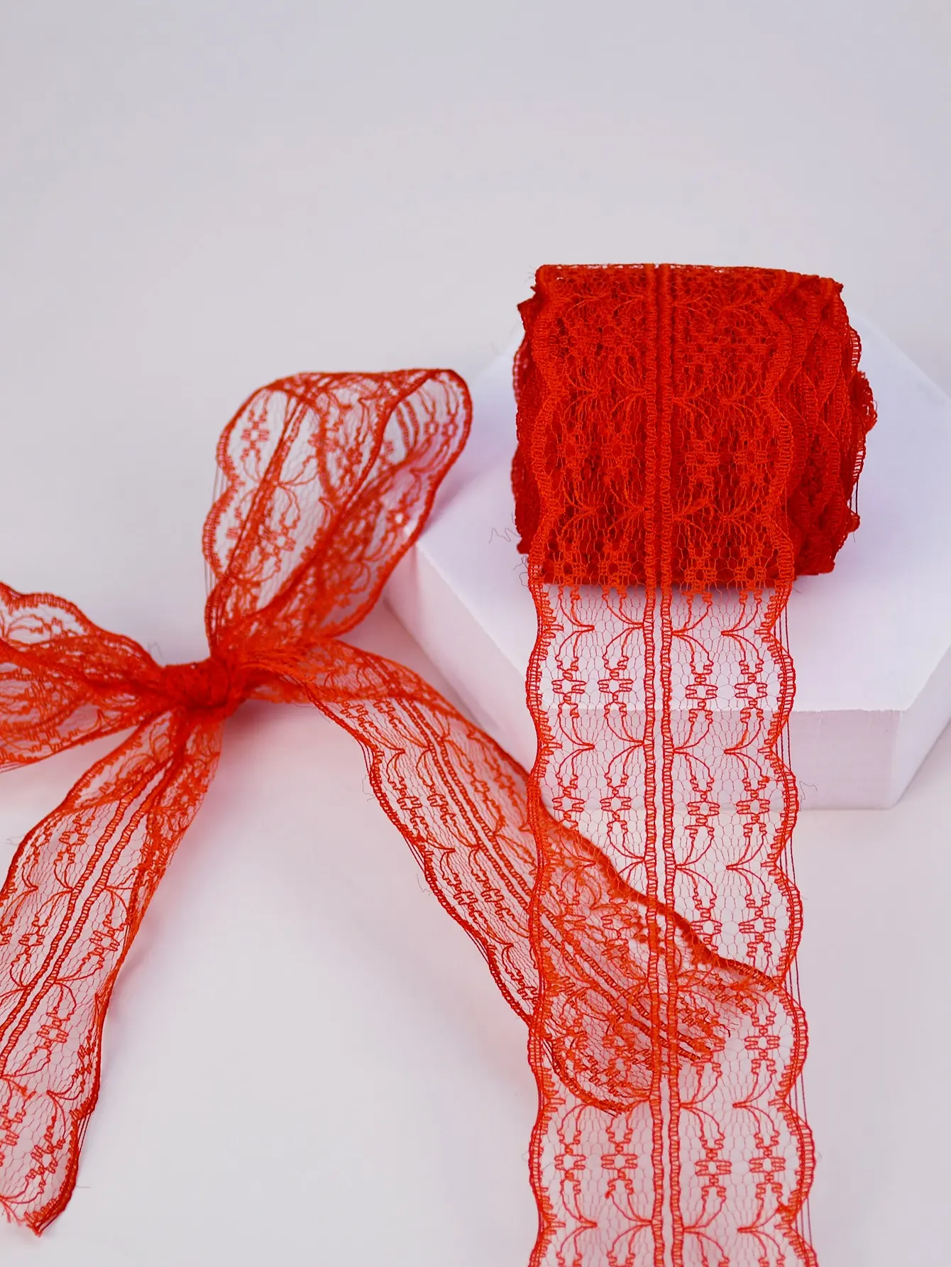 Lace Fabric Lace Fabric Retro Pattern Tape for Gift Wrapping Crafts Flower Design Sewing and Party Decorations