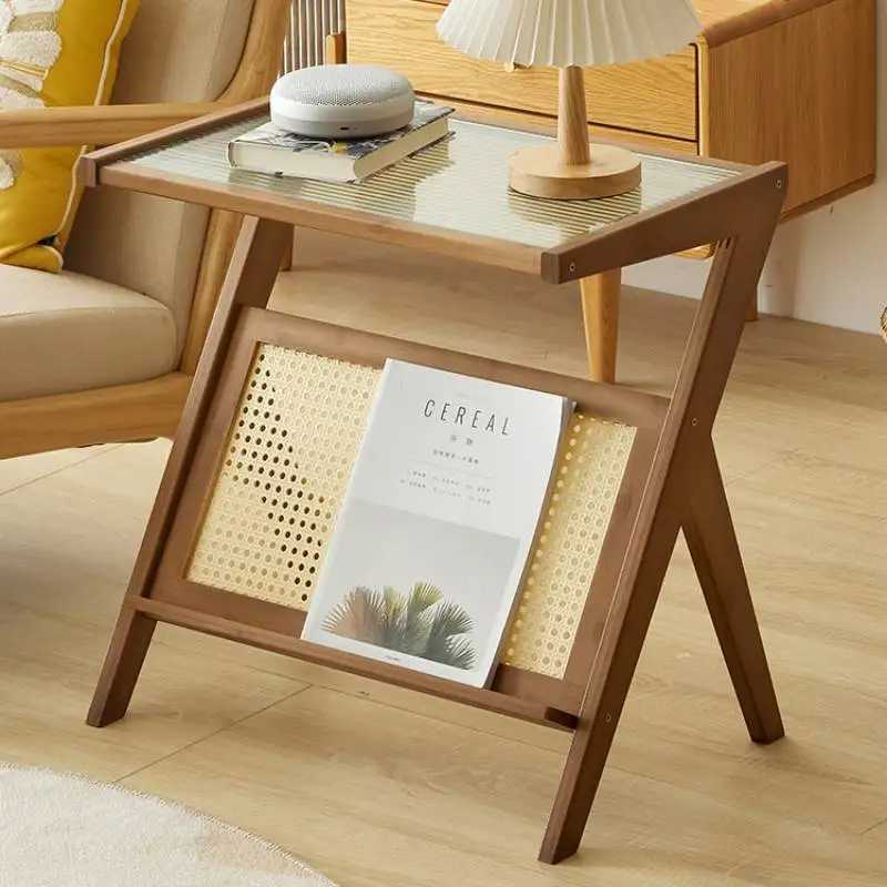 Nordic Storage Side Coffee Table Mirror Designer Aesthetic Wood Modern Coffee Tables Premium Cute Tavolino Da Salotto Furniture