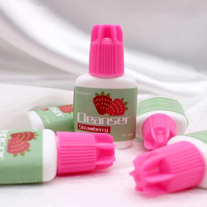 Eyelash Glue Eonbeaut Primer Clear Glue 15ml Strawberry Booster Korea Original Eyelash Extension Professinal Cleanser Adhesive