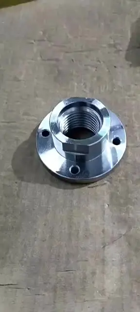 Pelat Wajah Bubut Kayu untuk M33 M18 Mesin Putar Berulir Chuck 2&quot3" Muka Flens