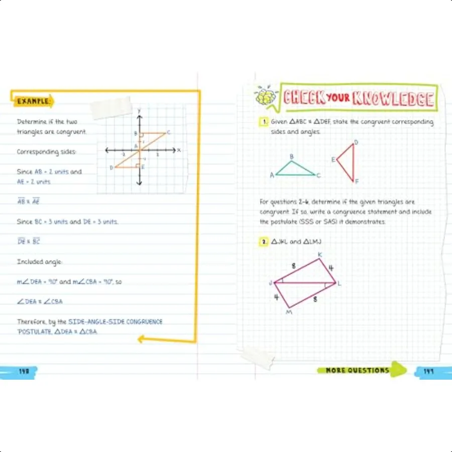 Ultimate Geometry Learning Notebook for Students