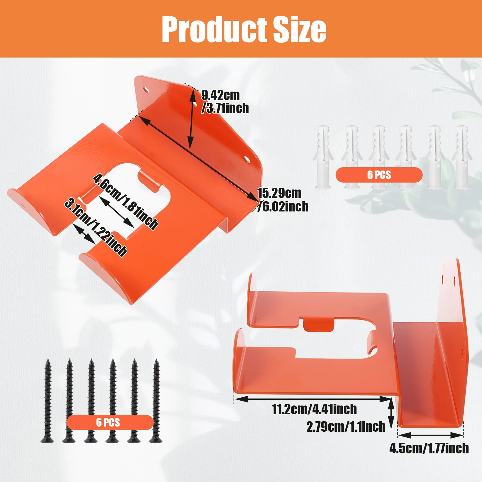 Garden Hose Holder OMMUU 2PCS Trimmer Rack Weed Eater Hanger For Garage  Organization Wa Yard Maintenance Must Haves