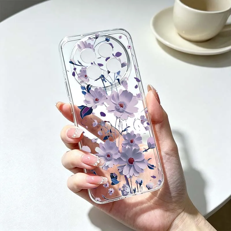 Elegant Floral Grass Phone Case Cover