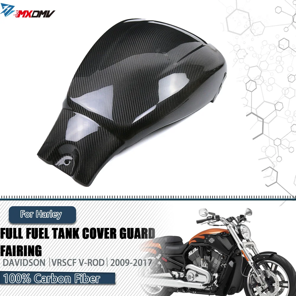 

Full Fuel Tank Cover Guard Fairing Kits Carbon Fiber Motorcycle accessory For Harley Davidson VRSCF V-Rod Muscle 2009-2017