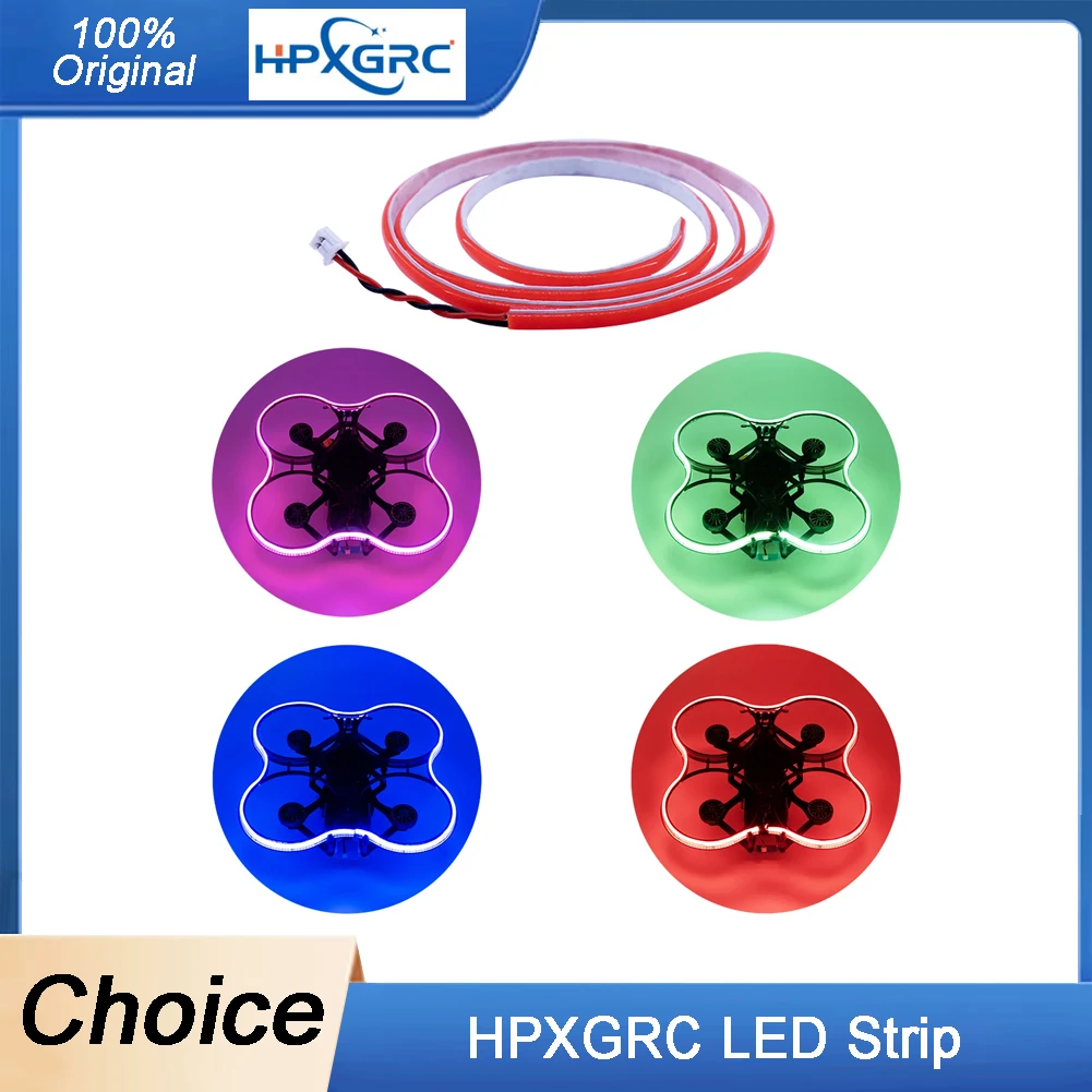 Bande LED RGB 500mm pour FPV Drone - HPXGRC Plug & Play 3-5V
