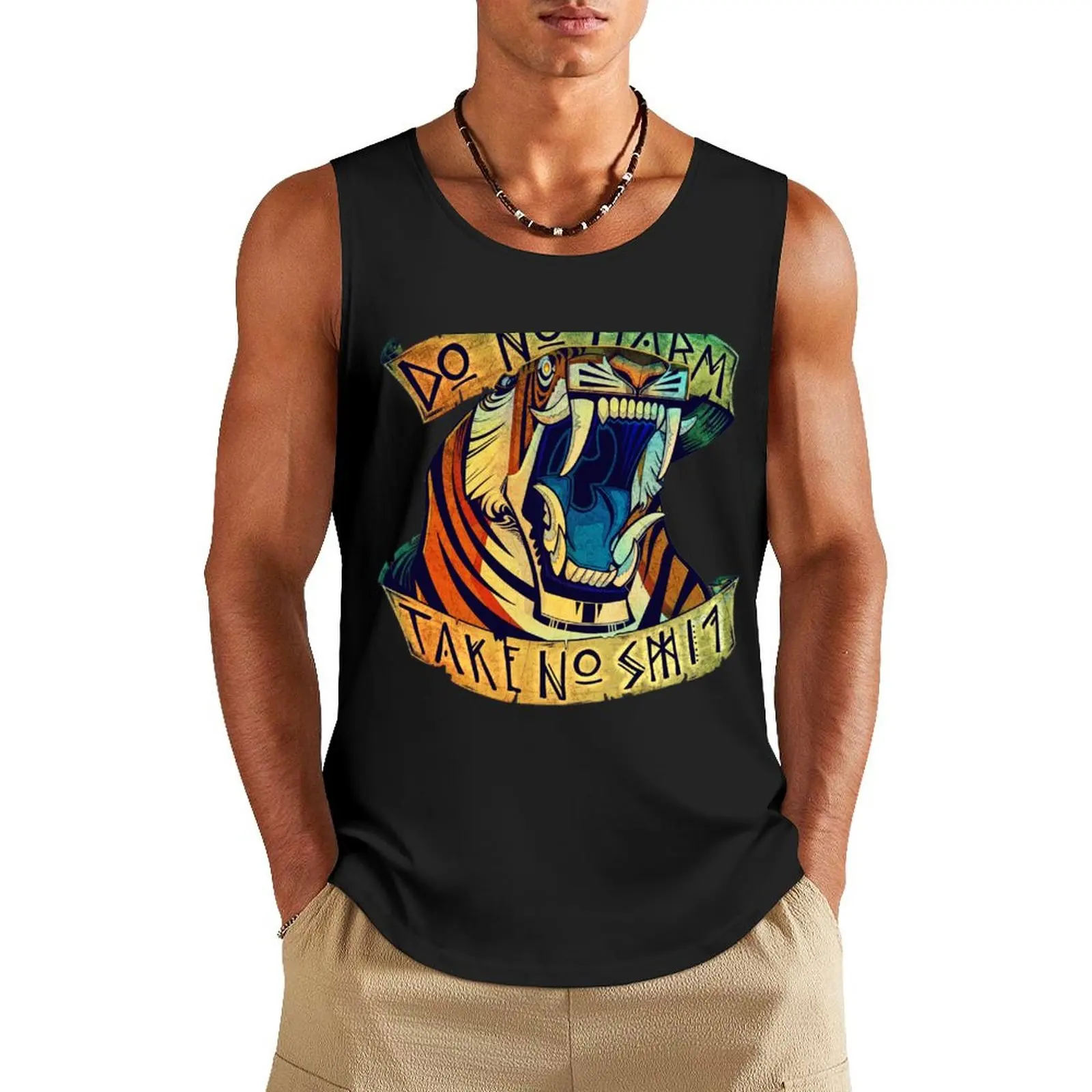 Do No Harm, Take No $#*! Tank Top T-shirt male cute tops