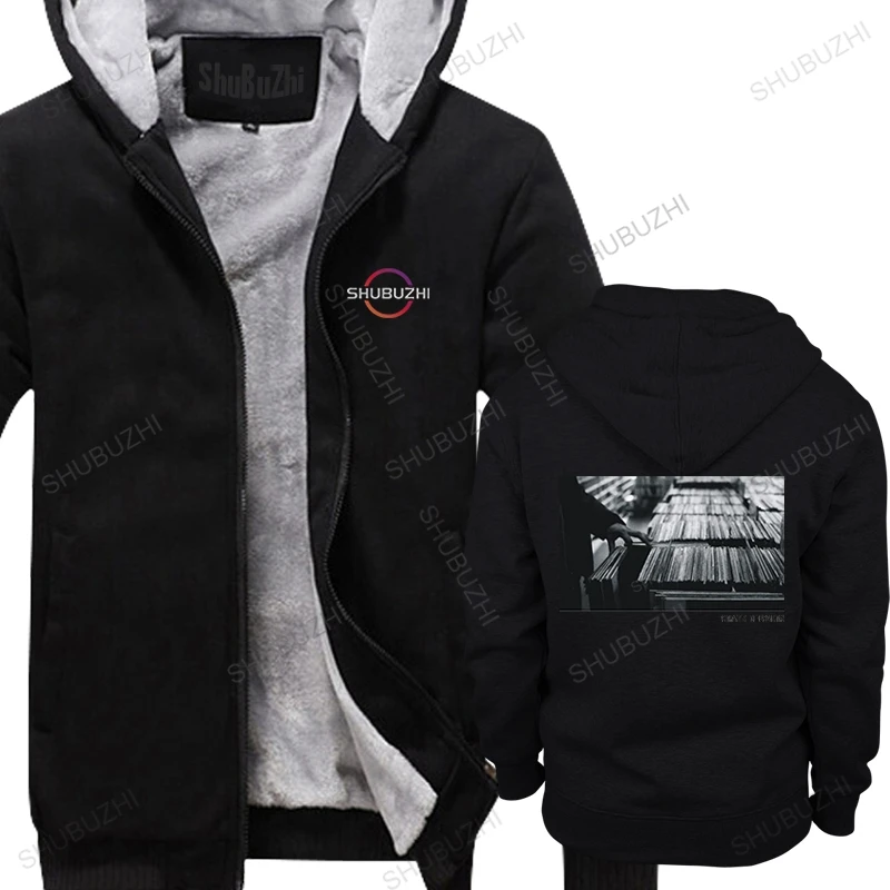 

Man zipper Fashion brand hoodies mens loose hoody CRATE DIGGERS Shubuzhi High Quality Cotton fleece hoodie Drop Shipping